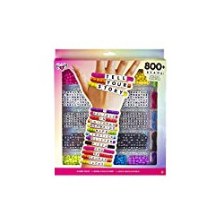 DIY Tell Your Story Alphabet Bead Case (12355). 800+ Colorful Charms and Beads