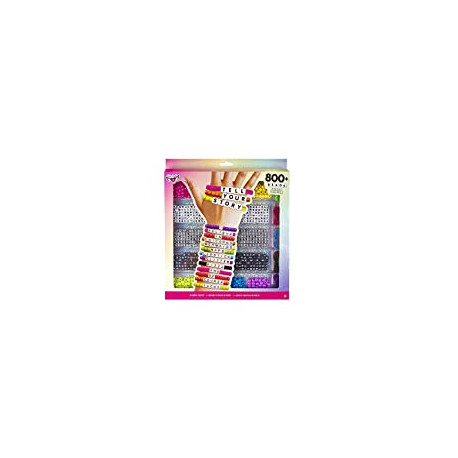 DIY Tell Your Story Alphabet Bead Case (12355). 800+ Colorful Charms and Beads