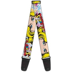 Buckle-Down Guitar Strap - SUPERGIRL