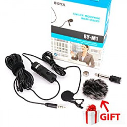 BY-M1 3.5mm Lavalier Condenser Microphone
