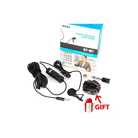 BY-M1 3.5mm Lavalier Condenser Microphone