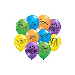 Dinosaur World Jurassic Style Birthday Balloons - Party Pack