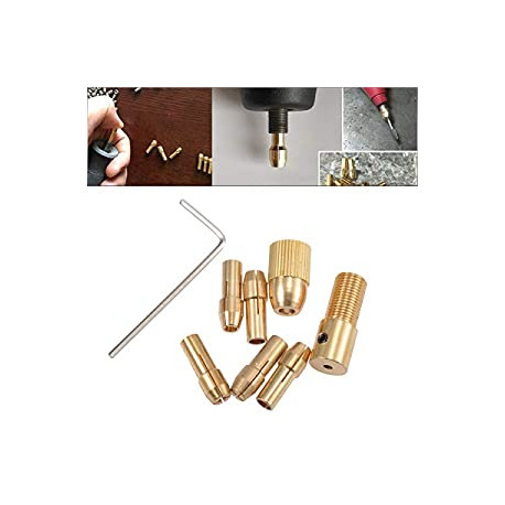 Mini Brass Drill Chuck Drill Collet Set 1.0-3.0mm fit