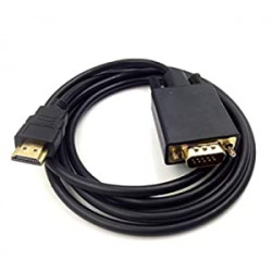 HDMI to VGA Adapter Cable, Haokiang 6ft/1.8m