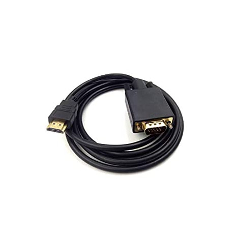 HDMI to VGA Adapter Cable, Haokiang 6ft/1.8m