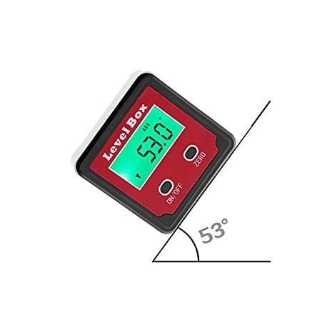 Digital Angle Finder Bevel Box with Magnet Base