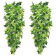 2pcs Artificial Hanging Plants