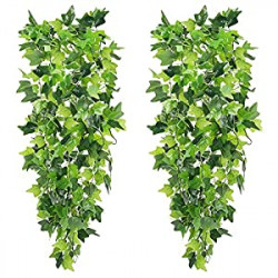 2pcs Artificial Hanging Plants