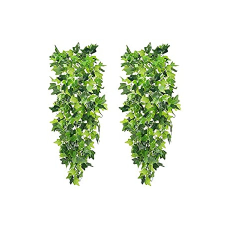 2pcs Artificial Hanging Plants