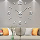 Large 3D Wall Clock DIY Wall Decoration Clock