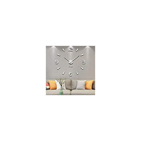 Large 3D Wall Clock DIY Wall Decoration Clock