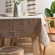 Kitchen Dinning Tabletop Decoration (Square, 52 x 52 Inch, Linen)