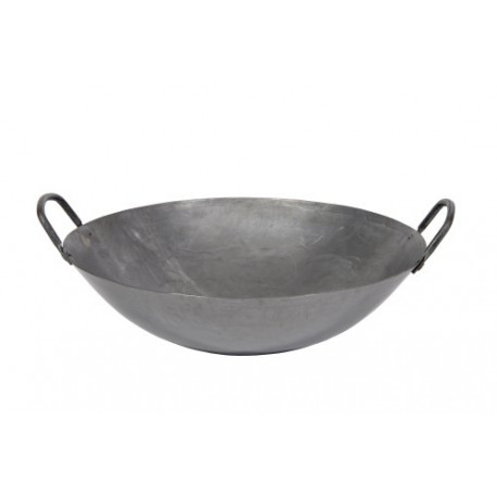 30" Steel Hand Hammered Cantonese Wok