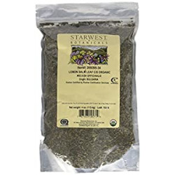 Lemon Balm Leaf Cut & Sifted Organic - Melissa officinalis, 4 Oz