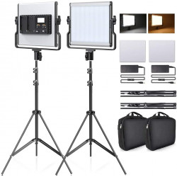 LED Video Light with 79 inches Stand LCD Display