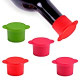 Covers-Silicone Stoppers to Keep Wine or Beer Fresh for Days with Air Tight Seal-Set of 5