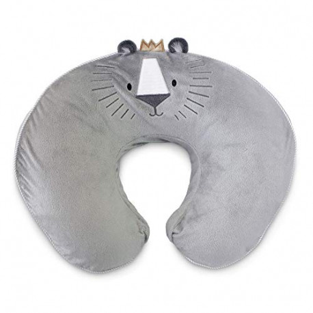 Nursing Pillow & Positioner, Gray Royal Lion