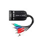 1080P HDMI to Component(YPbPr/RGB/ 5RCA) Scaler Converter