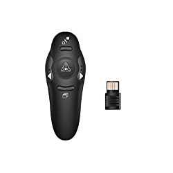 Presentation Clicker Wireless Presenter Remote Clicker for PowerPoint Presentation Remote, RF 2.4GHz USB