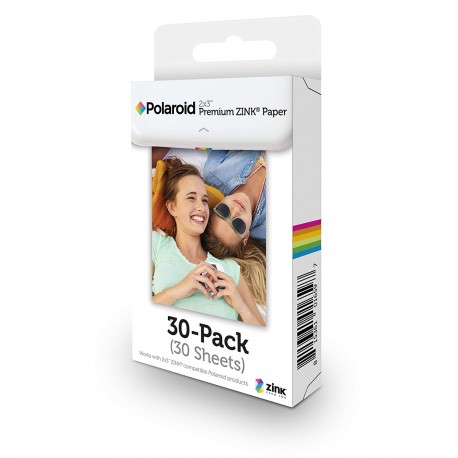 Polaroid 2x3ʺ Premium ZINK Zero Photo Paper 30-Pack