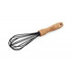 10" Silicone Whisk with Wood Handle