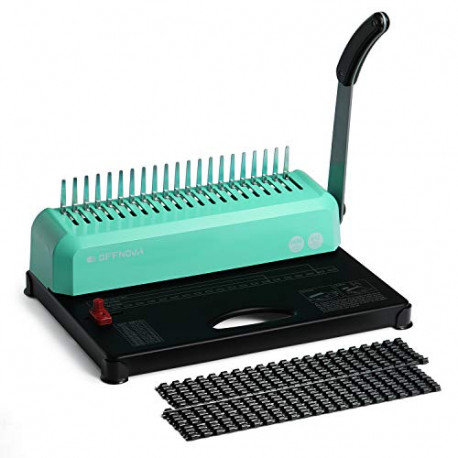 21-Hole 450 Sheets Paper Comb Punch Binding Machine