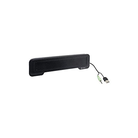 Syba USB Powered 3.5mm Audio Laptop Speaker CL-SPK20138 Clip-On Soundbar