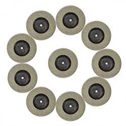50mm 1.9 inch (10pcs Discs+2shank), Blade Wheel Disc Rotary Tool for Dremel