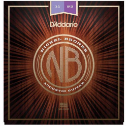 D'Addario NB1152 Nickel Bronze Acoustic Guitar