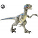 JURASSIC WORLD BATTLE DAMAGE Velociraptor Blue