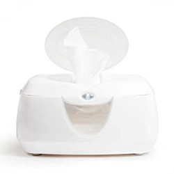 Glow Wipe Warmer, White & Green
