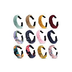 12 Pieces Knotted Headbands for Womens Headbands
