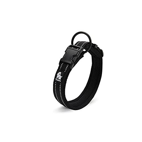 Reflective Mesh Padded Dog Collar