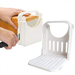 Bread Slicer,Adjustable Toast Slicer Toast Cutting Guide
