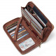Women Wallet Large Leather Designer Zip