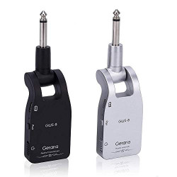 2.4GHZ Wireless Guitar System Built-in Rechargeable Lithium Battery Digital Transmitter Receiver