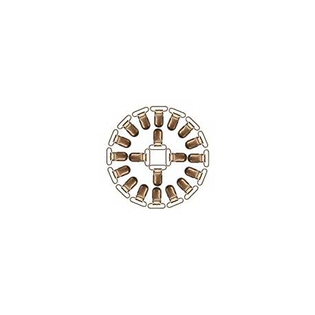 80pcs Strap Suspender Clips, 25mm (1 inch) Metal Clips Holder