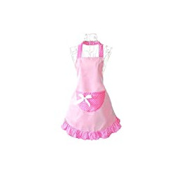 Women Apron, Pink