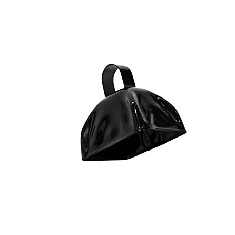 3" Metal Black Cowbells | 12 Pack