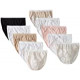 Women's Soft Cotton Tagless Hi Cut Panty, Multiple Packs