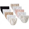Women's Soft Cotton Tagless Hi Cut Panty, Multiple Packs