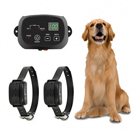 Electric Dog Fence Shock&Tone Correction,for 2 Dogs