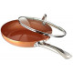 Chef 10 Inch Round Frying Pan With Lid