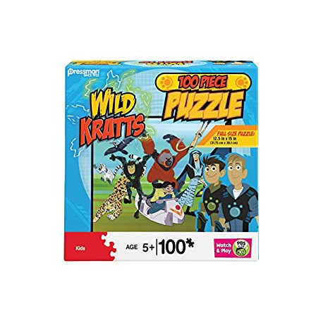 PBS Kids, Wild Kratts 100 Piece Puzzle