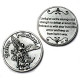 Protect Catholic Charm Medal Religious Gift 1 1/8" Prayer