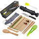 Sushi Making Kit, All In One Sushi Bazooka Maker with Bamboo Mats