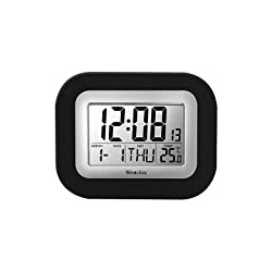 9 in. Digital Wall Clock, Gray