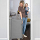 Extra Wide Safety Kids or Pets Gate, 33” Tall, Extends to 55” Wide