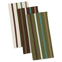 Pack 2 of Cotton Fall Holiday Dish Towels, 18x28" Set of 3