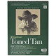 Strathmore 400 Series Tan Drawing STR-412-11 24 Sheet Toned Sketch Pad, 11 by 14", 11"x14"